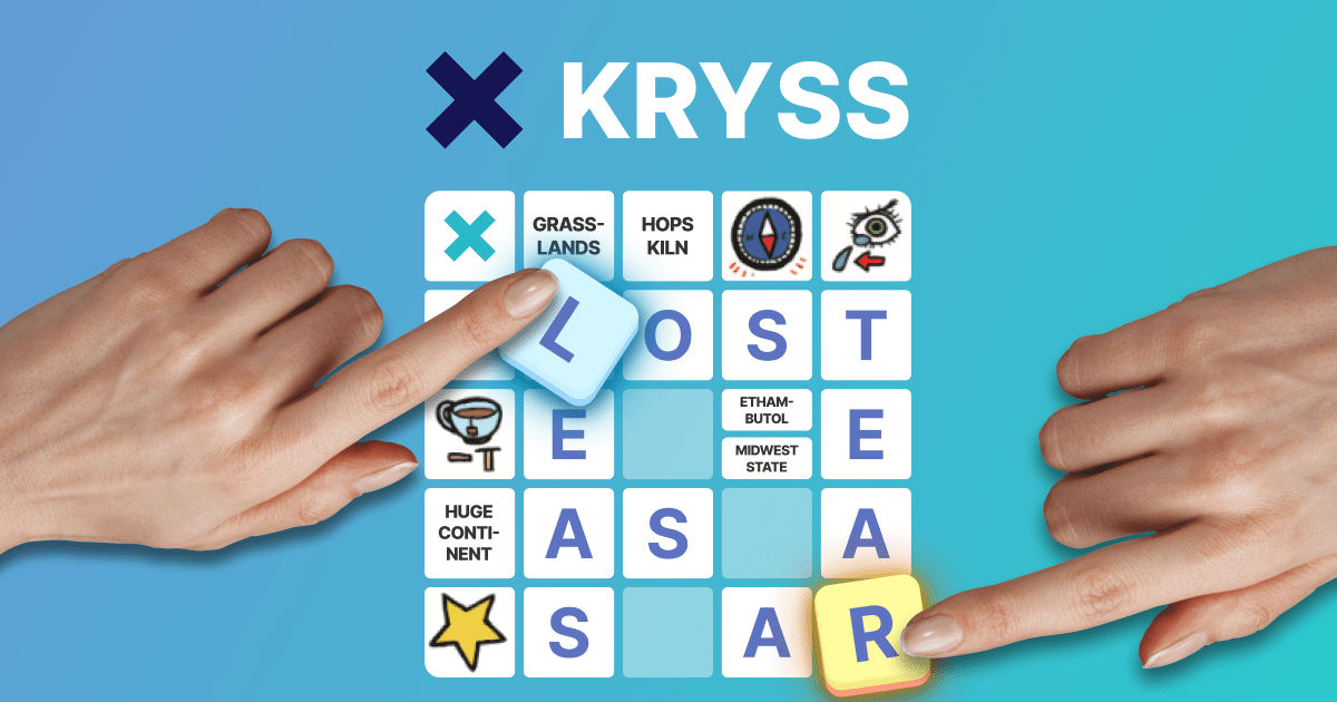 Kryss The Best Crossword Game!